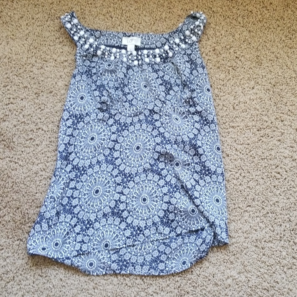 Loft sleeveless top